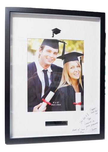 Picture of GRADUATION FRAME 8X10 WITH ENGRAVING PLATE